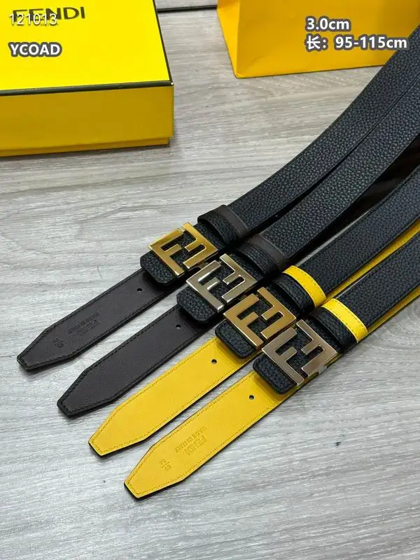 Fendi belt 30mmX95-115cm  8L22